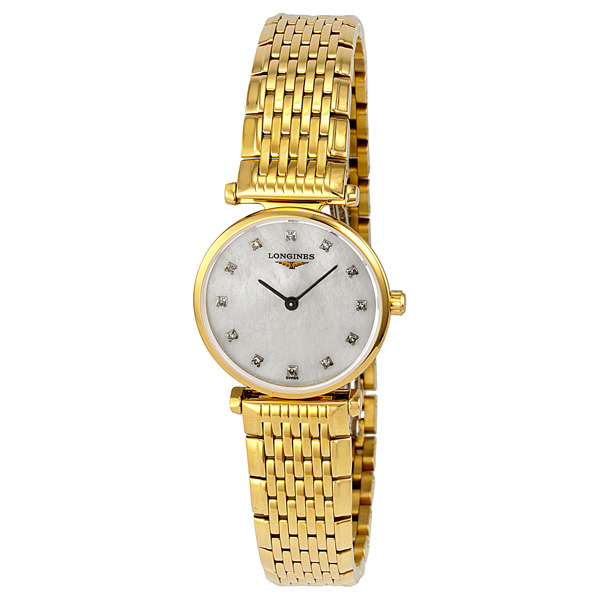 Longines La Grande Classique Mother Of Pearl Diamond Ladies Watch watch ...