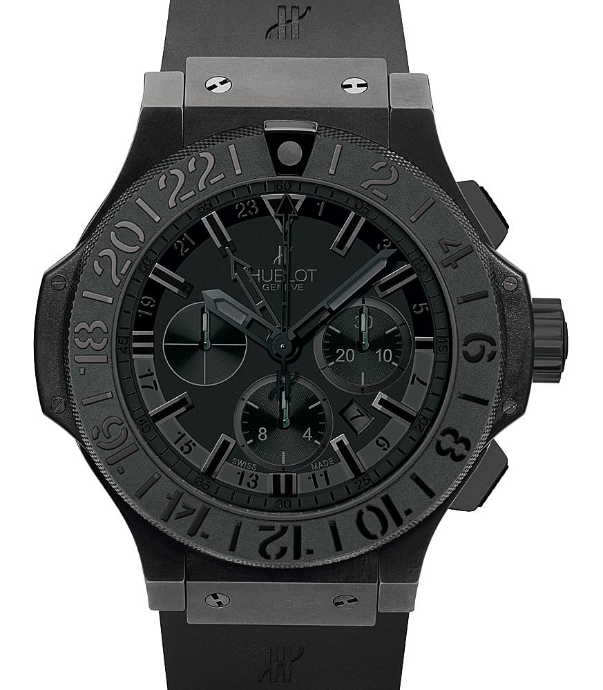 28MM LEATHER RUBBER STRAP FOR 48MM HUBLOT BIG BANG CERAMIC F1 KING POW