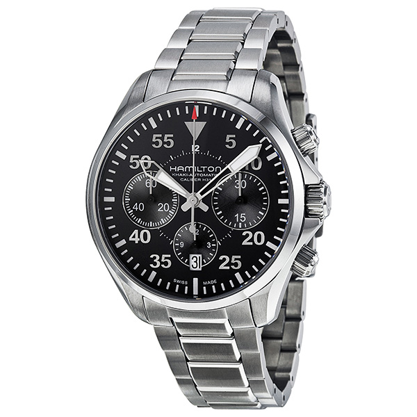 Hamilton Khaki Aviation Pilot Automatic Chronograph Men's watch ...