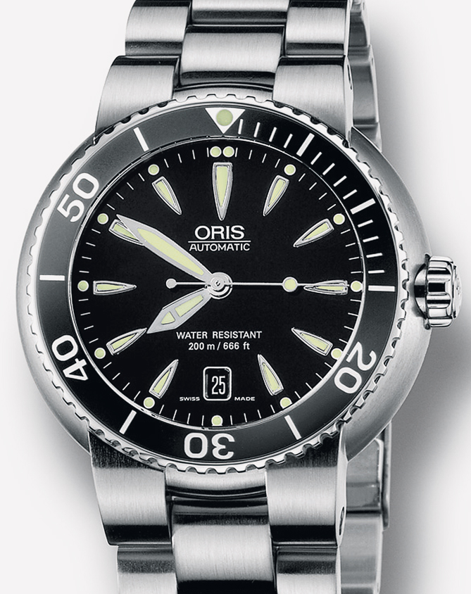 Oris tt1 outlet diver date