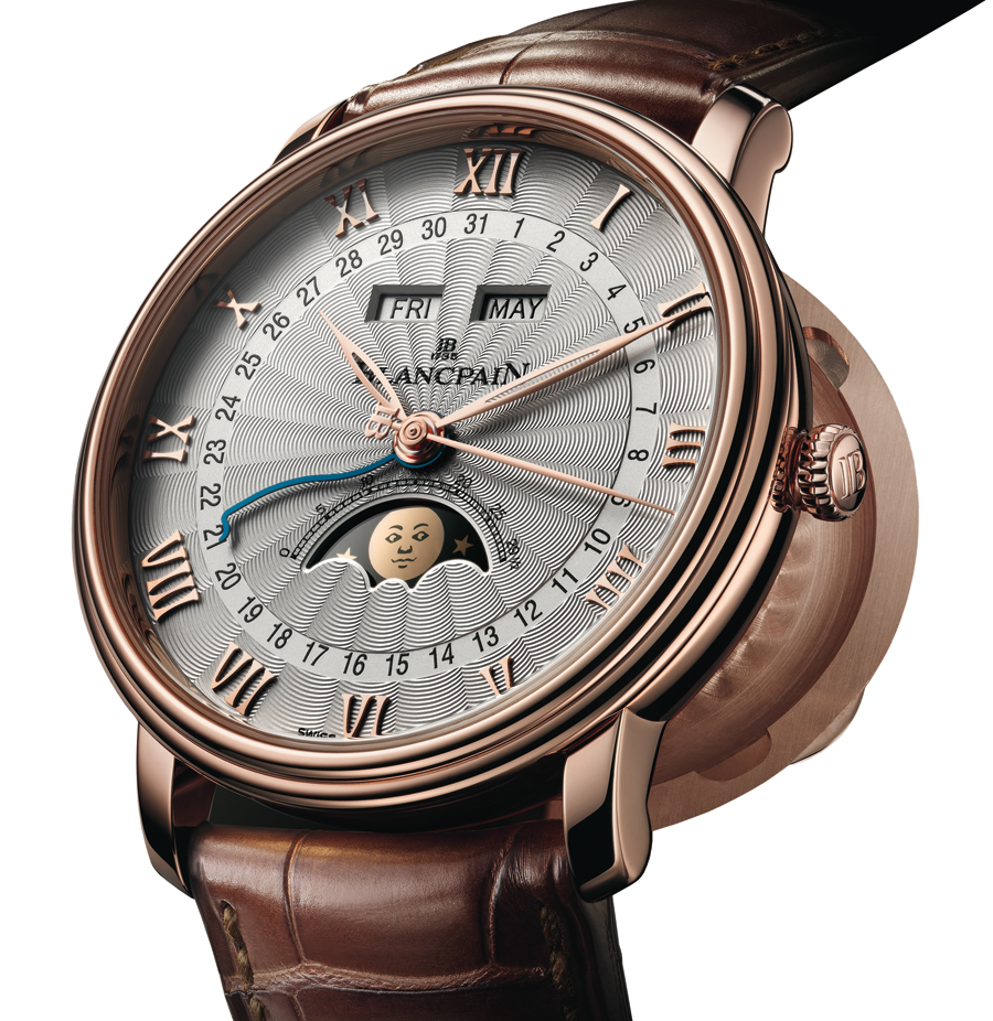 Blancpain Villeret Phase De Lune Demi-Savonnette watch, pictures ...