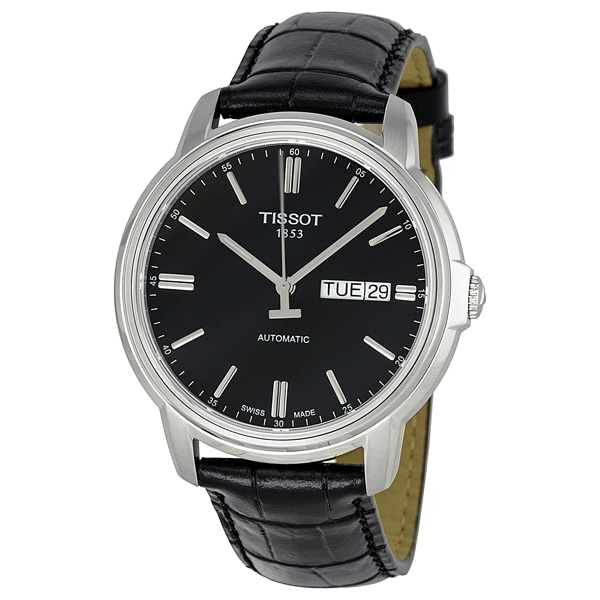 Tissot Automatic Iii Black Dial Mens Watch T0654301605100 Watch