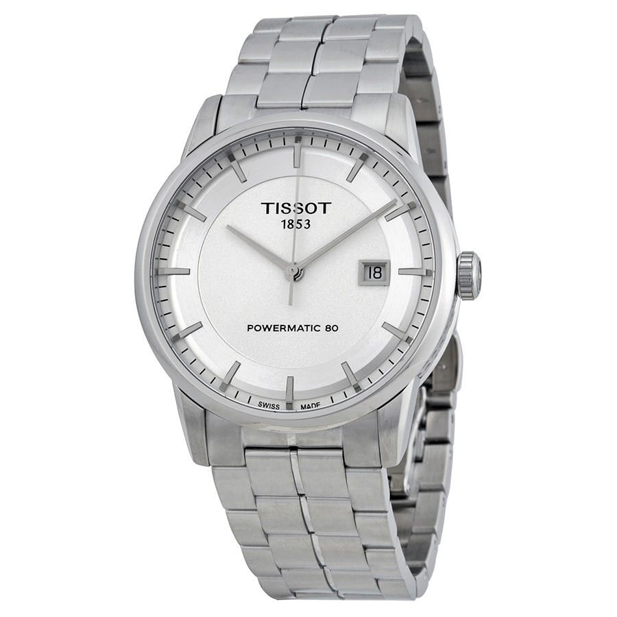 Tissot Luxury Automatic Silver Dial Mens Watch T0864071103100 watch ...