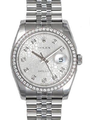 rolex datejust silver jubilee